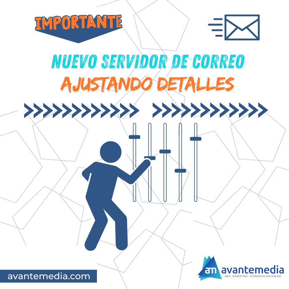 Operativo el nuevo servidor de correo!